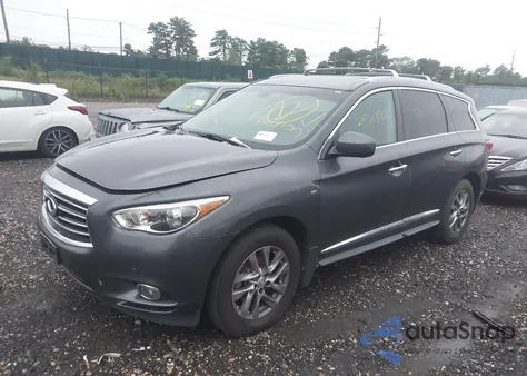 2014 Infiniti Qx60 Hybrid z USA, uszkodzony, nr VIN 5N1CL0MM2EC518792